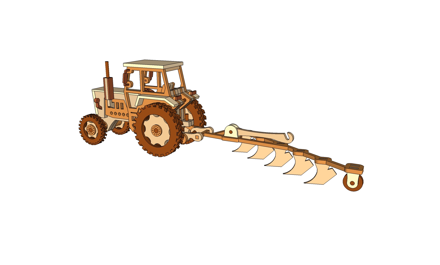 Small Tractor Plow – Plans – DM Idea